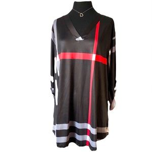 Tunic w/Roll-Tab Sleeves